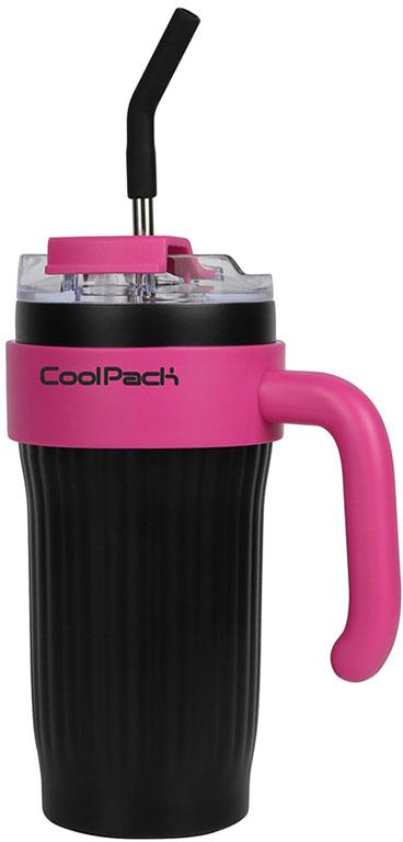 Jumbo Coffee Mug Pink Black 860ml - COOLPACK