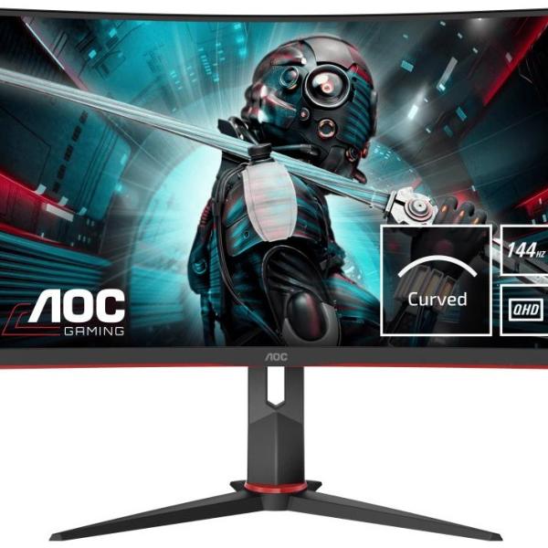 Monitor Gaming CQ27G2U LED 27 Quad HD (Preto) - AOC
