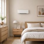Aquecedor Elétrico Cerâmico de Parede 2000W com 3 Modos Temporizador Detecção de Janelas Abertas 54x18,7x12,3 cm Branco