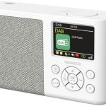 Rádio Portátil CR - M33DAB - W Bluetooth DAB+/FM (Branco) - KENWOOD