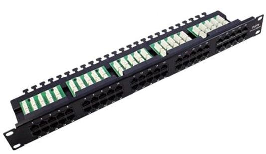 Patch Panel Rack 16 Portas FTP CAT6 19 1U - CROMAD
