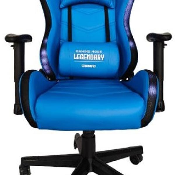 Cadeira Gaming Raptor Legendary Series LED´s RGB (Azul) - CROMAD