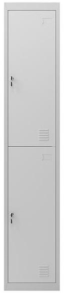 Cacifo Metálico 2 Portas c/ Fechadura (1800 x 300 x 500 mm) - CROMAD