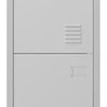 Cacifo Metálico 2 Portas c/ Fechadura (1800 x 300 x 500 mm) - CROMAD