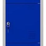 Cacifo Metálico 5 Portas c/ Fechadura (1800 x 300 x 500 mm) Azul - CROMAD