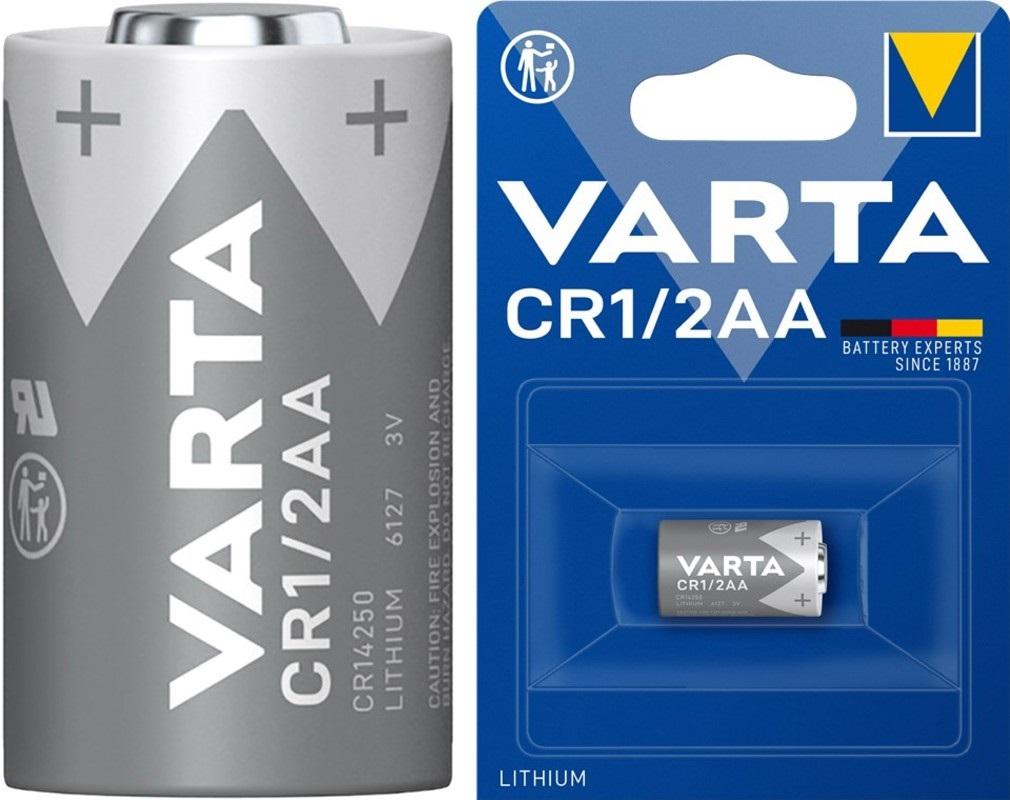 Pilha Litio CR1/2AA 3V - VARTA