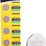 Pilha Lithium CR1616 - Bl5 3V - TOSHIBA