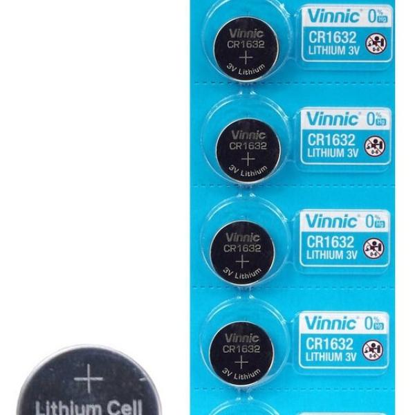 Pilha Litio 3V CR1632 - VINNIC