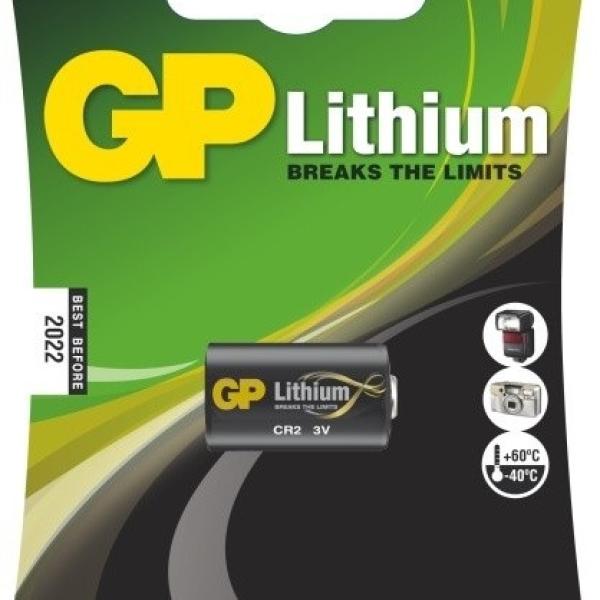 Pilha Lithium CR2 3V - GP