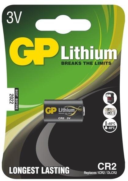 Pilha Lithium CR2 3V - GP