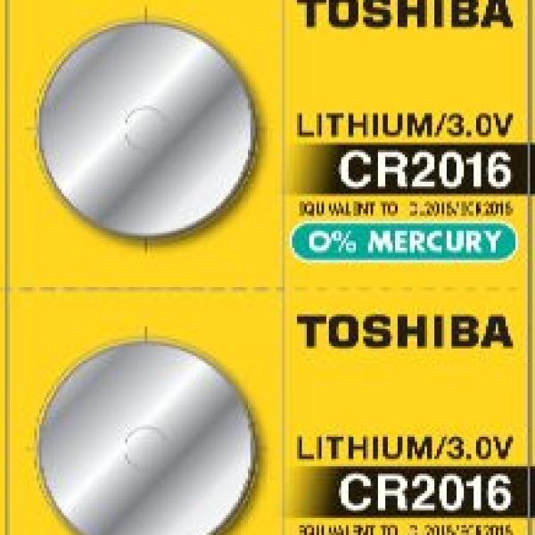 Pilha Lithium Cr2016 - Bl5 3V - TOSHIBA