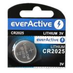Pilha Lithium 3V CR2025 - everActive
