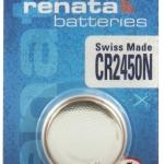 Pilha de Lithium 3V CR2450N (Neg. Mais Peq.) - RENATA
