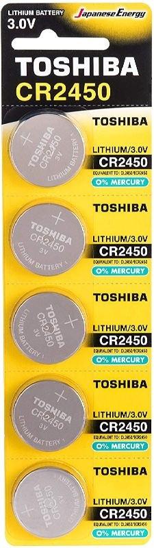 Pilha de Lithium 3V CR2450 - TOSHIBA