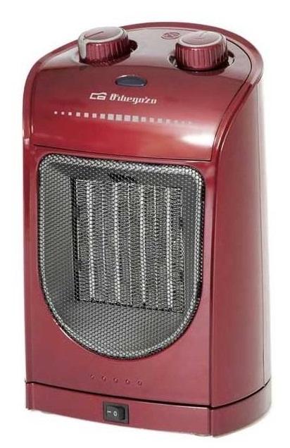Aquecedor de Cerâmica (Oscilante) 1800W (Vermelho) - ORBEGOZO