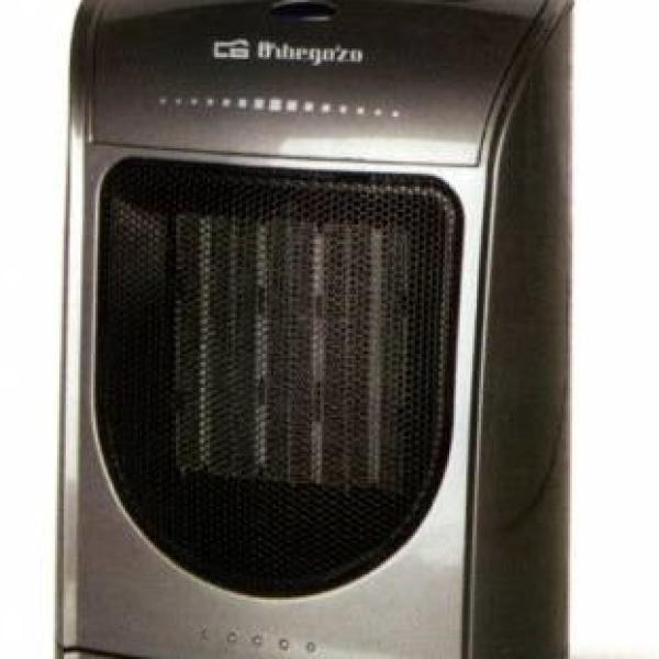 Aquecedor de Cerâmica (Oscilante) 1800W (Cinza) - ORBEGOZO