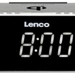 Rádio Despertador USB + Carregador Wireless CR 550 1,2 (Cinza) - LENCO