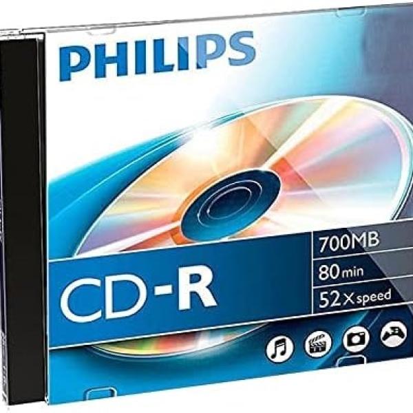 CD - R 80 Min 700MB 52x - PHILIPS