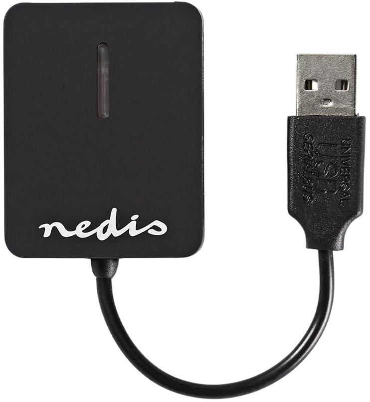Leitor de Cartão All - in - One USB 2.0 (Preto) - NEDIS