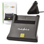 Leitor SmartCard p/ Cartões Identificação/Cidadão/DNI USB2.0 - NEDIS