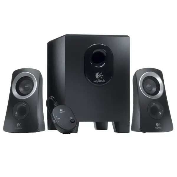 Colunas 2.1 c/ Subwoofer Stéreo Preto (Z313) - LOGITECH