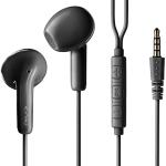 Auriculares Cross Flip c/ Fios 3.5mm (Preto) - NGS