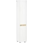 Coluna Casa de Banho Armário Auxiliar Casa de Banho de 5 Níveis com Prateleiras Ajustáveis 30x33x165cm Branco