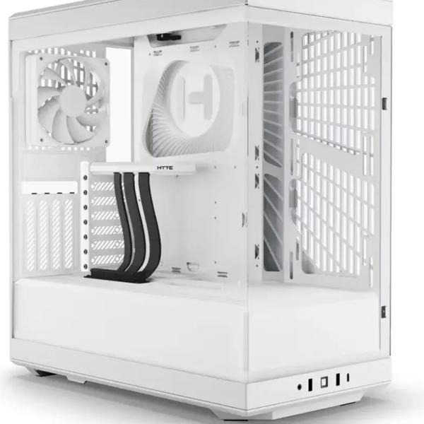 Caixa ATX Y40 Tempered Glass (Branco) - HYTE