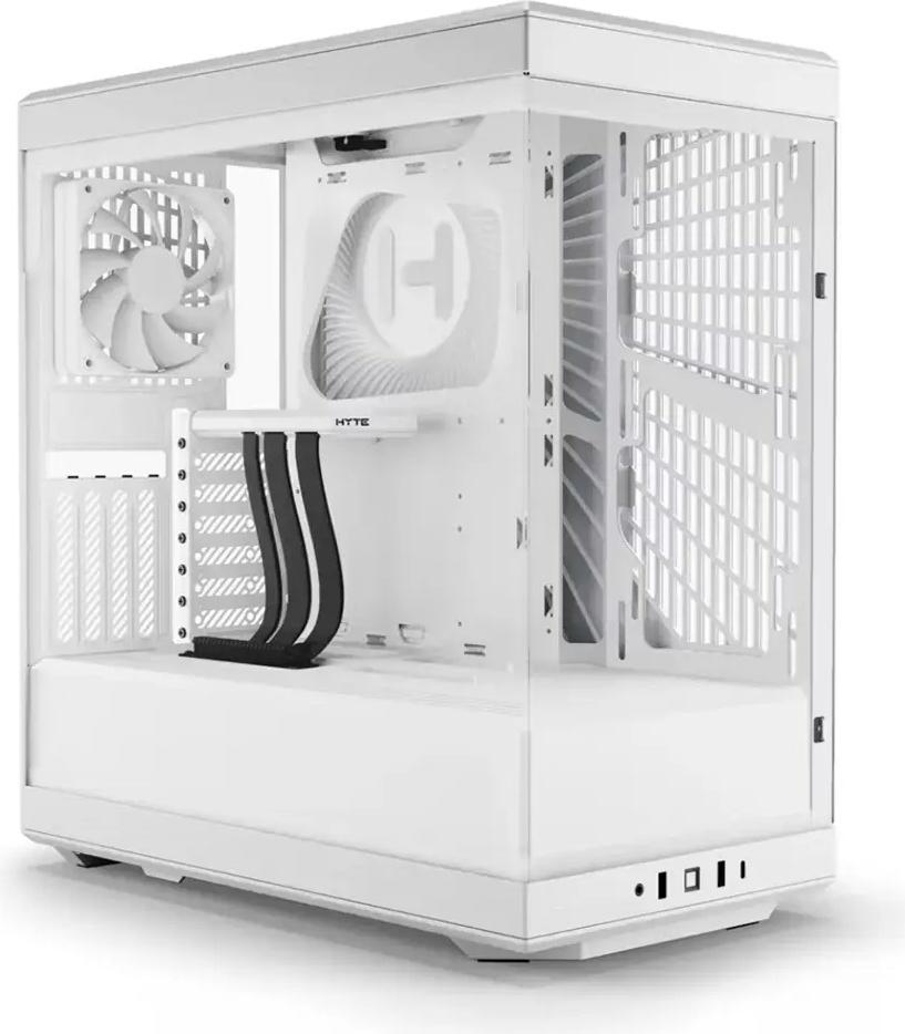 Caixa ATX Hyte Y40 Vidro Temperado Branco