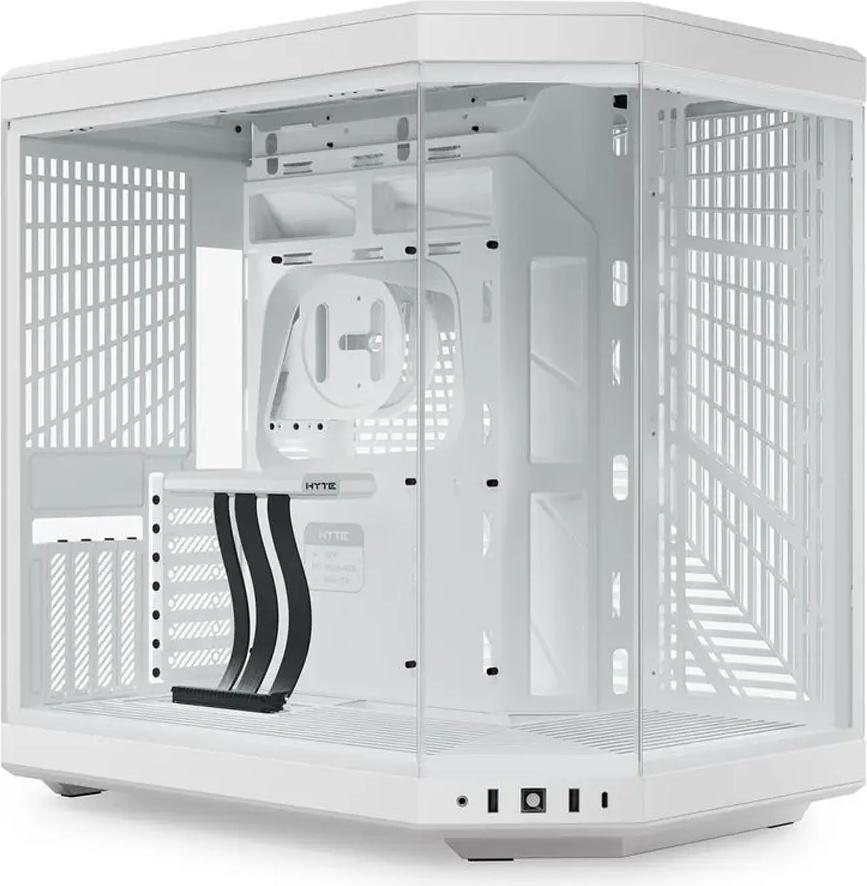 Caixa E - ATX Hyte Y70 Vidro Temperado Branco