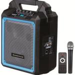 Coluna Portátil Amplificada Pro200 6,5 200W c/ Bateria + Microfone Pro Cool Series - COOLSOUND