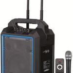 Coluna Portátil Amplificada Pro300 10 300W c/ Bateria + Microfone Serie Pro - COOLSOUND