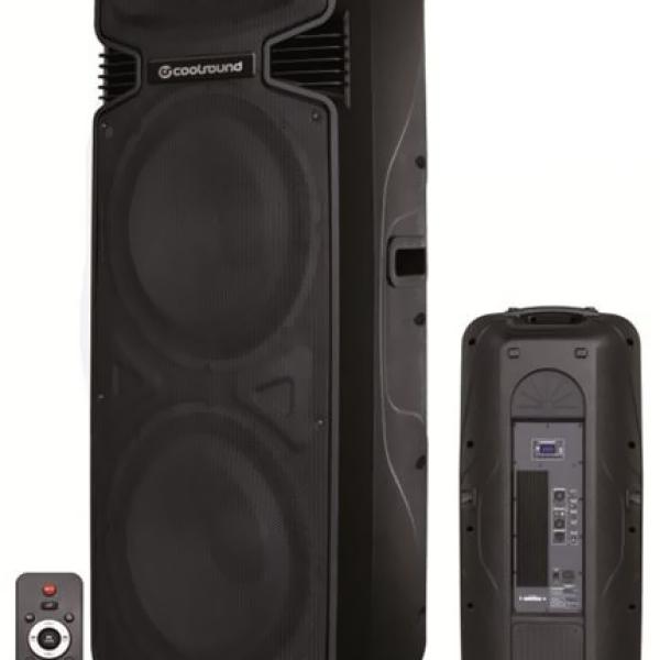 Coluna Pro500 1500W c/ Bateria Série Pro - COOLSOUND
