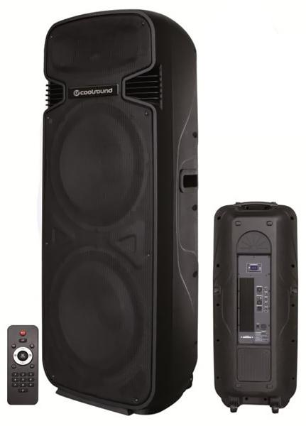 Coluna Pro500 1500W c/ Bateria Série Pro - COOLSOUND