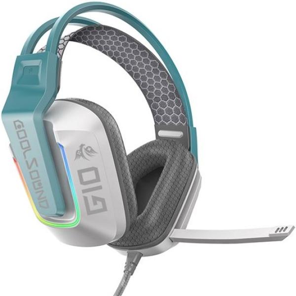 Auscultadores Headset Gaming G10 (Azul) - COOLSOUND