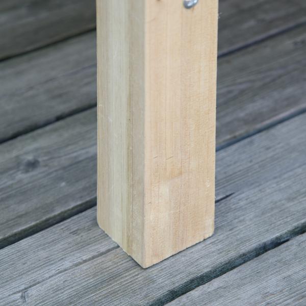 Horta Vertical Elevada com Prateleira Mesa de Cultivo de Madeira com Tecido não Tecido 90x40x81cm Madeira
