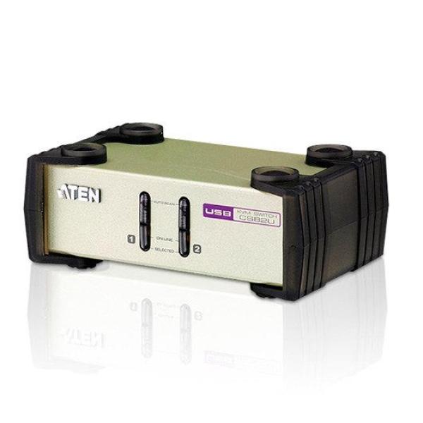 Switch KVM 2 Portas PS/2 - USB - ATEN