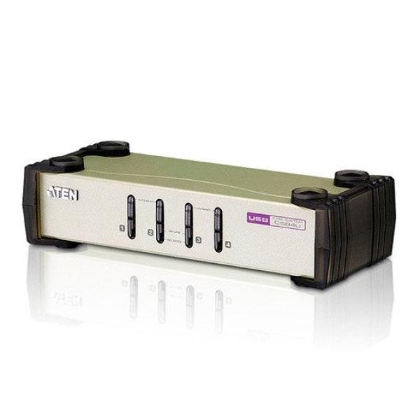 Comutador KVM de 4 Portas PS/2 - USB VGA - ATEN