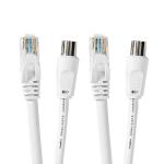 Cabo Coaxial RF Femea / RJ45 CAT6 Coaxial RF Macho / RJ45 CAT6 (1,5 mts) - NEDIS