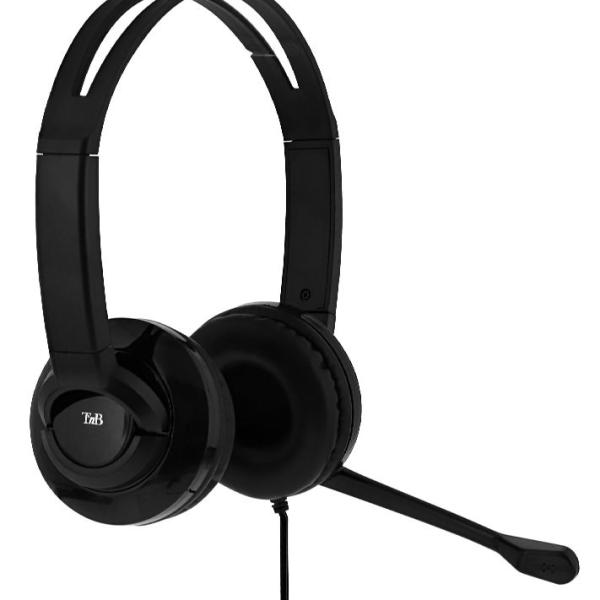 Auscultadores Headset Multimedia HS - 200 Csmhs200 (Preto) - TNB