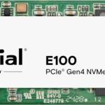 SSD 1TB M.2 2280 E100 TLC NAND NVMe PCIe Gen 4x 4.0 - CRUCIAL