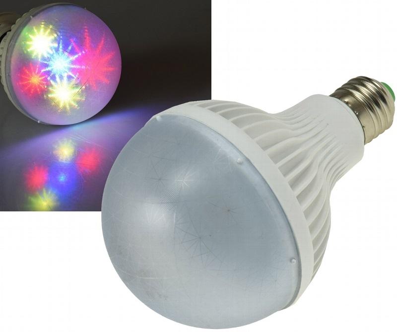Lâmpada LED Efeitos RGB E27 220V 1,5W