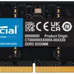 Memória RAM SO - DIMM 8GB (1x8GB) DDR5 - 4800MHz CL40 - CRUCIAL (Recondicionada)