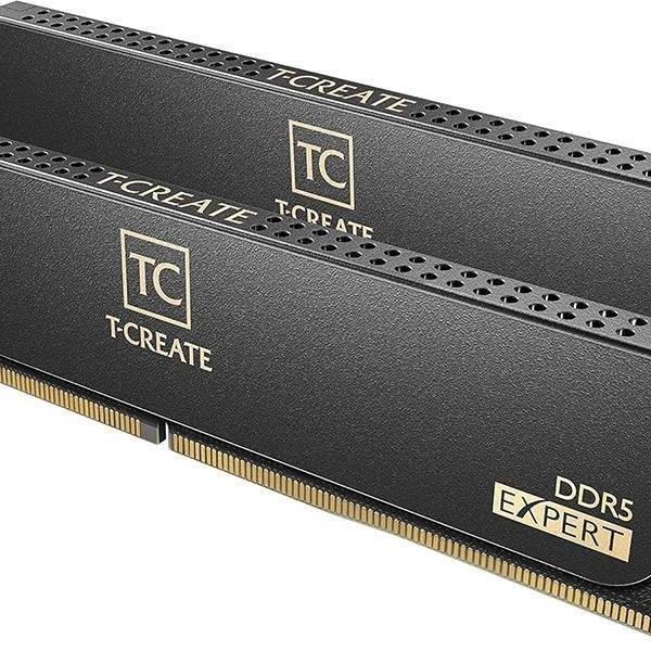 Memória RAM UDIMM T - Create Expert 32GB (2x16GB) DDR5 - 6000MHz (AMD Expo/Intel XMP) CL30 - TEAMGROUP