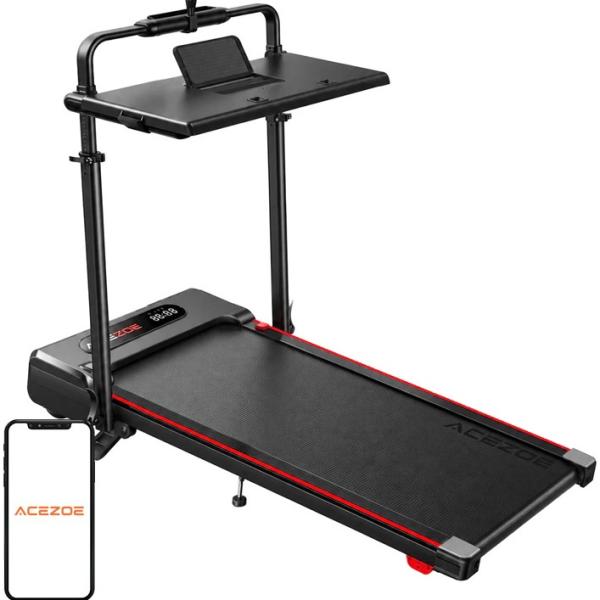 Passadeira de Corrida Dobrável UTRAI P20 (Preto/Vermelho) - ACEZOE