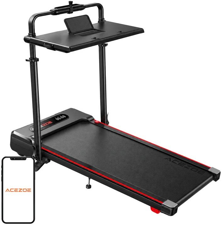 Passadeira de Corrida Dobrável UTRAI P20 (Preto/Vermelho) - ACEZOE