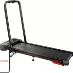 Passadeira de Corrida Dobrável UTRAI P12 (Preto/Vermelho) - ACEZOE