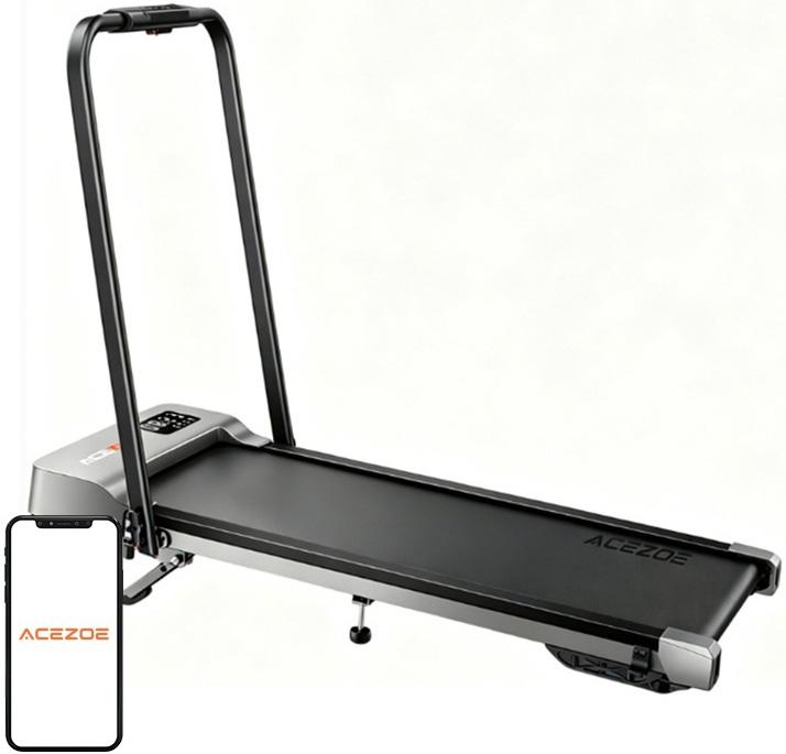 Passadeira de Corrida Dobrável UTRAI P12 (Preto/Cinzento) - ACEZOE