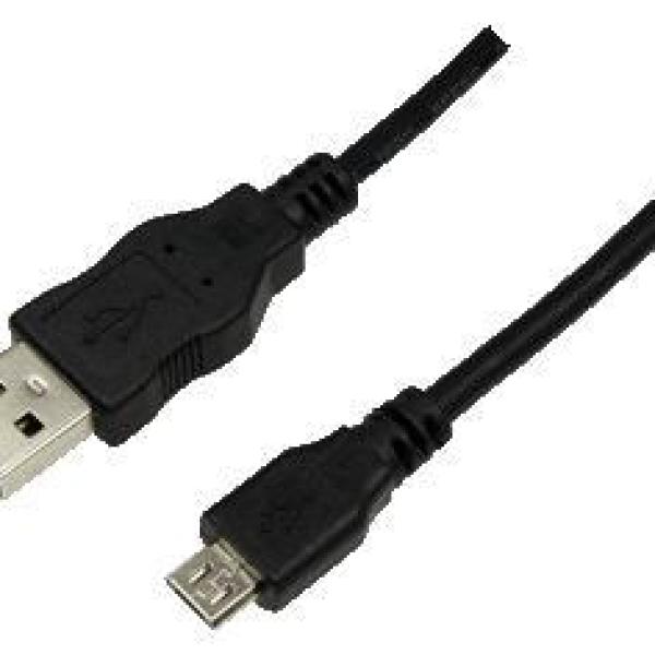 Cabo USB A Macho - Micro - USB B Macho (1 metro) - LOGILINK