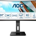 Monitor 32 CU34P2A LED Quad HD (Preto) - AOC